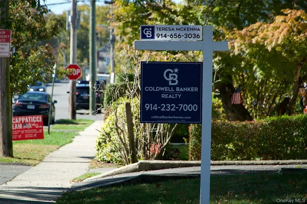 a sign on the side of a building