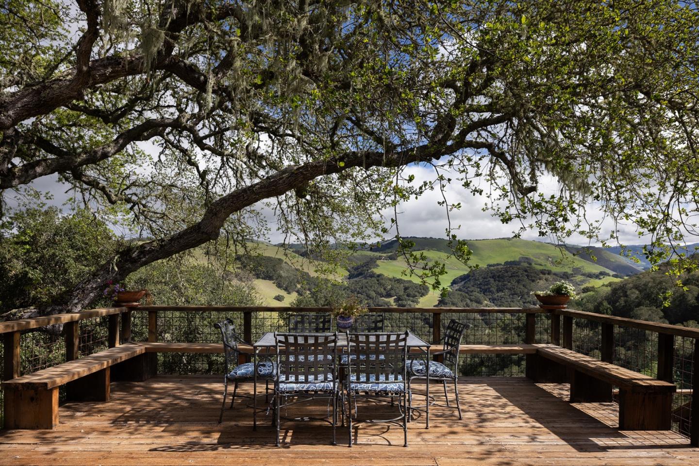 17094 Cachagua Road Carmel Valley, CA 93924 - Photo 11 of 42 a view of a chairs and table in the patio