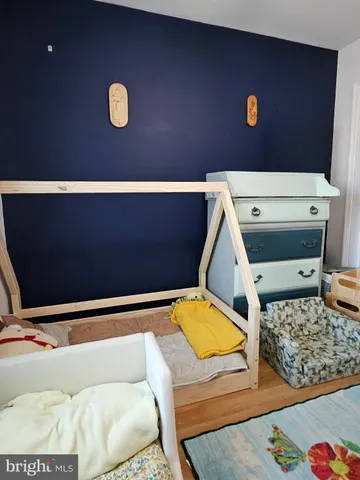 a room with furniture