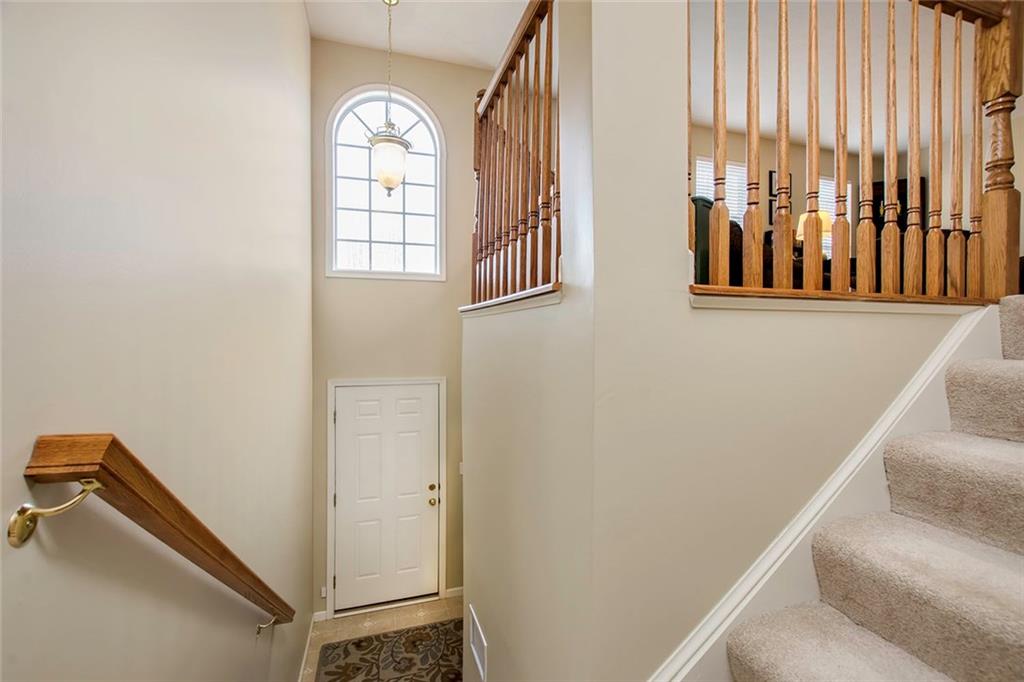 Two Story Foyer to Allow for Great Natural Light