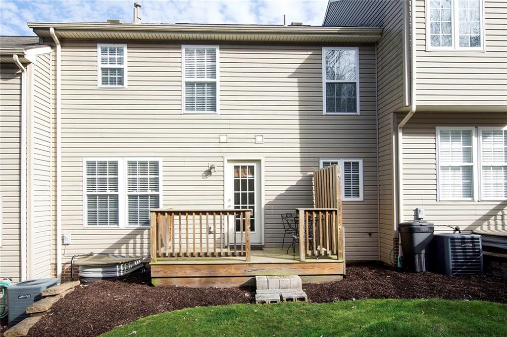 103 Park Place McKees Rocks, PA 15136 - Photo 24 of 25 Rear Exterior Showing the Small Deck and Green Space at the Back