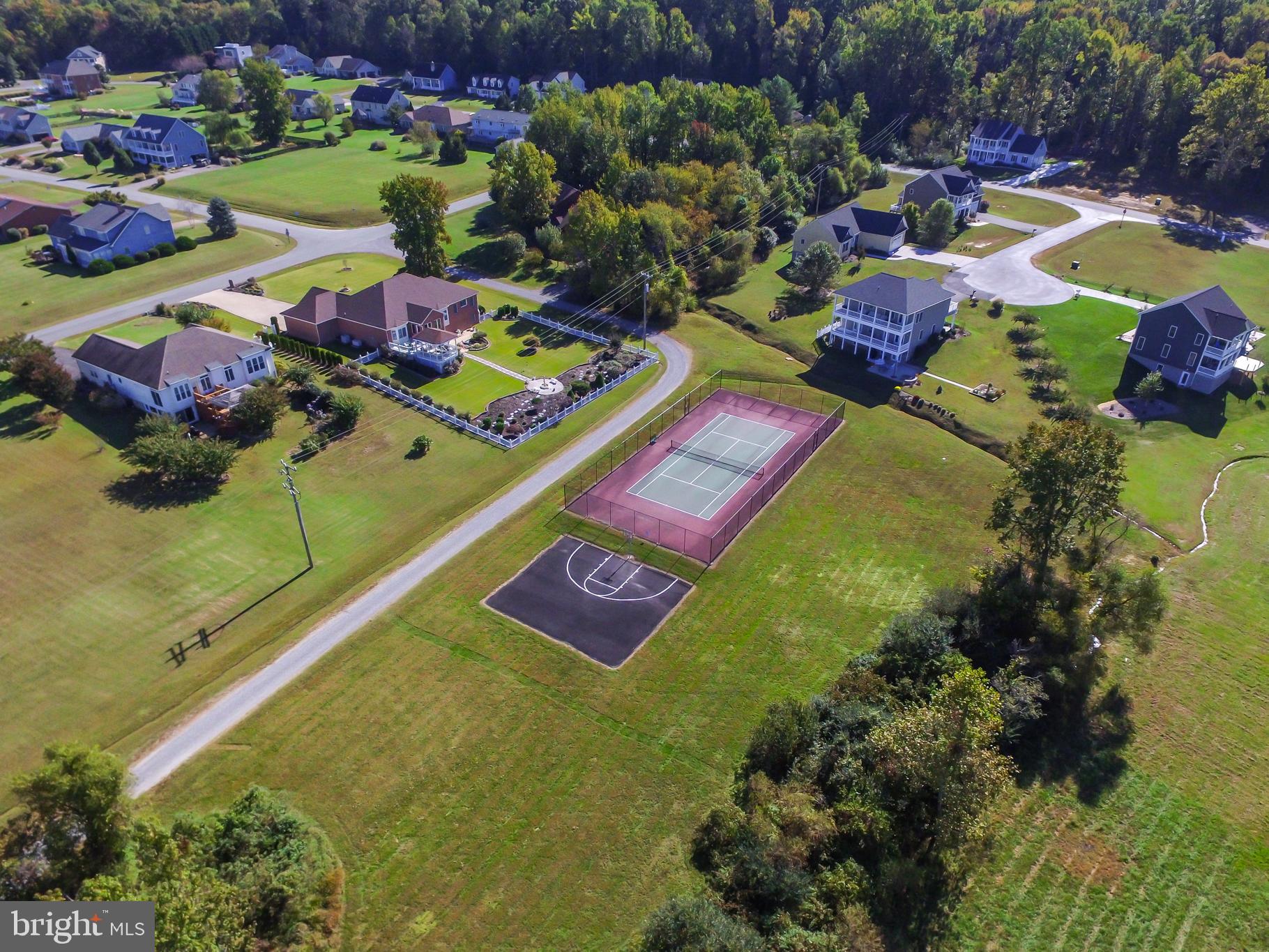 94 Marineview Road King George, VA 22485 - Photo 8 of 11 Community tennis & basketball court