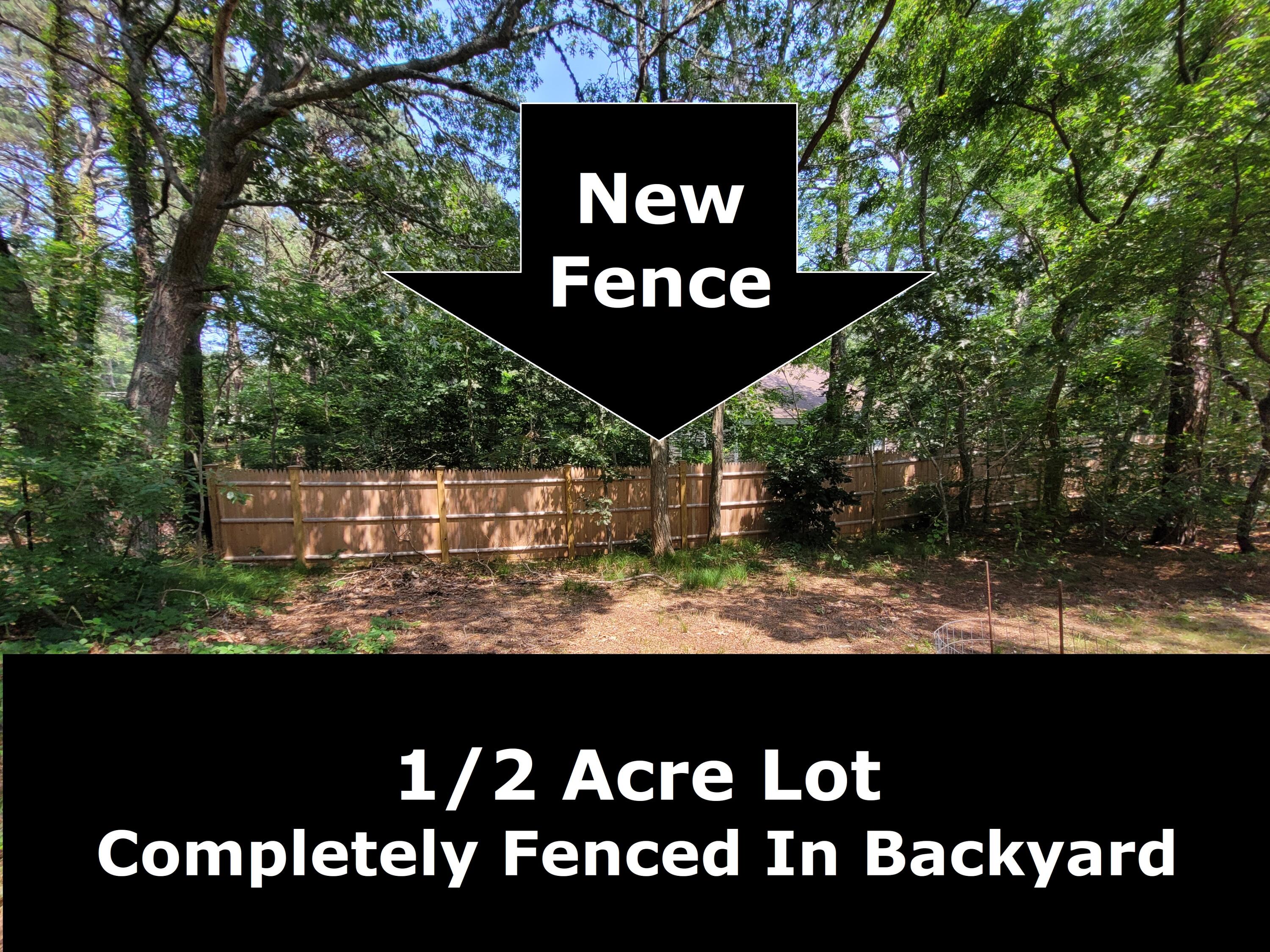 45 Designers Road Wellfleet, MA 02667 - Photo 10 of 84 NEW FENCE -fenced in yard 20230712_13465