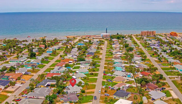 a view of wooden floor