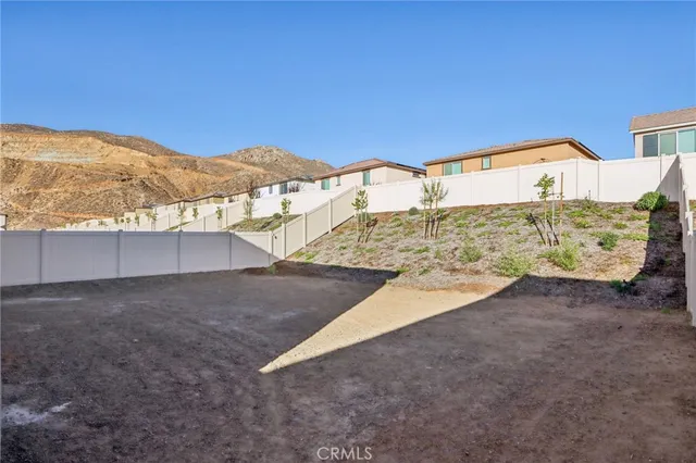 a view of a large building with an outdoor space