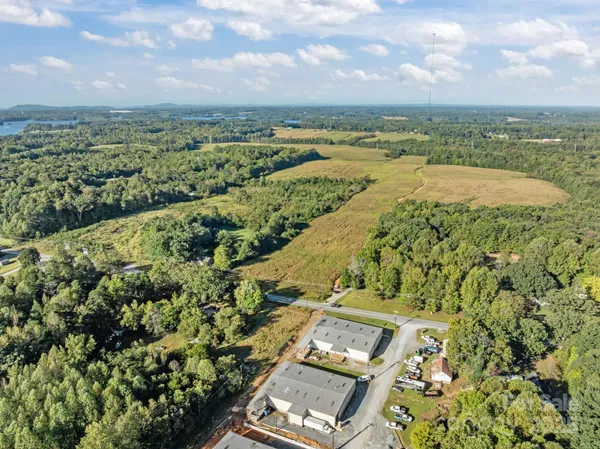 an aerial view of residential building with outdoor space