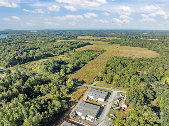 an aerial view of residential building with outdoor space