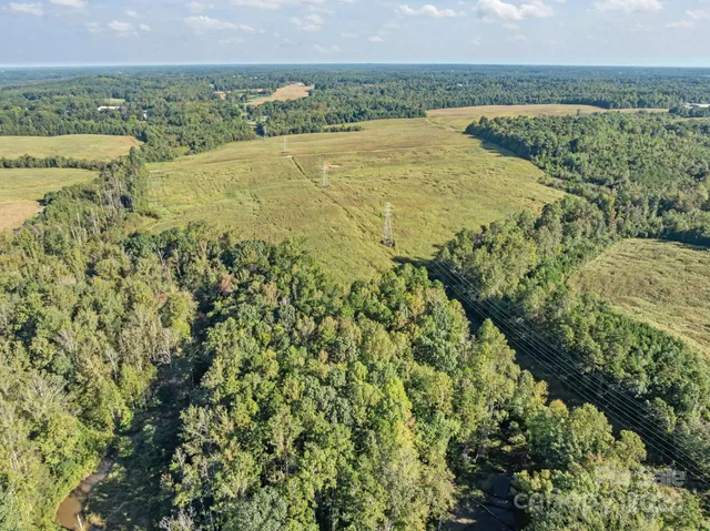 a view of a lake with a big yard