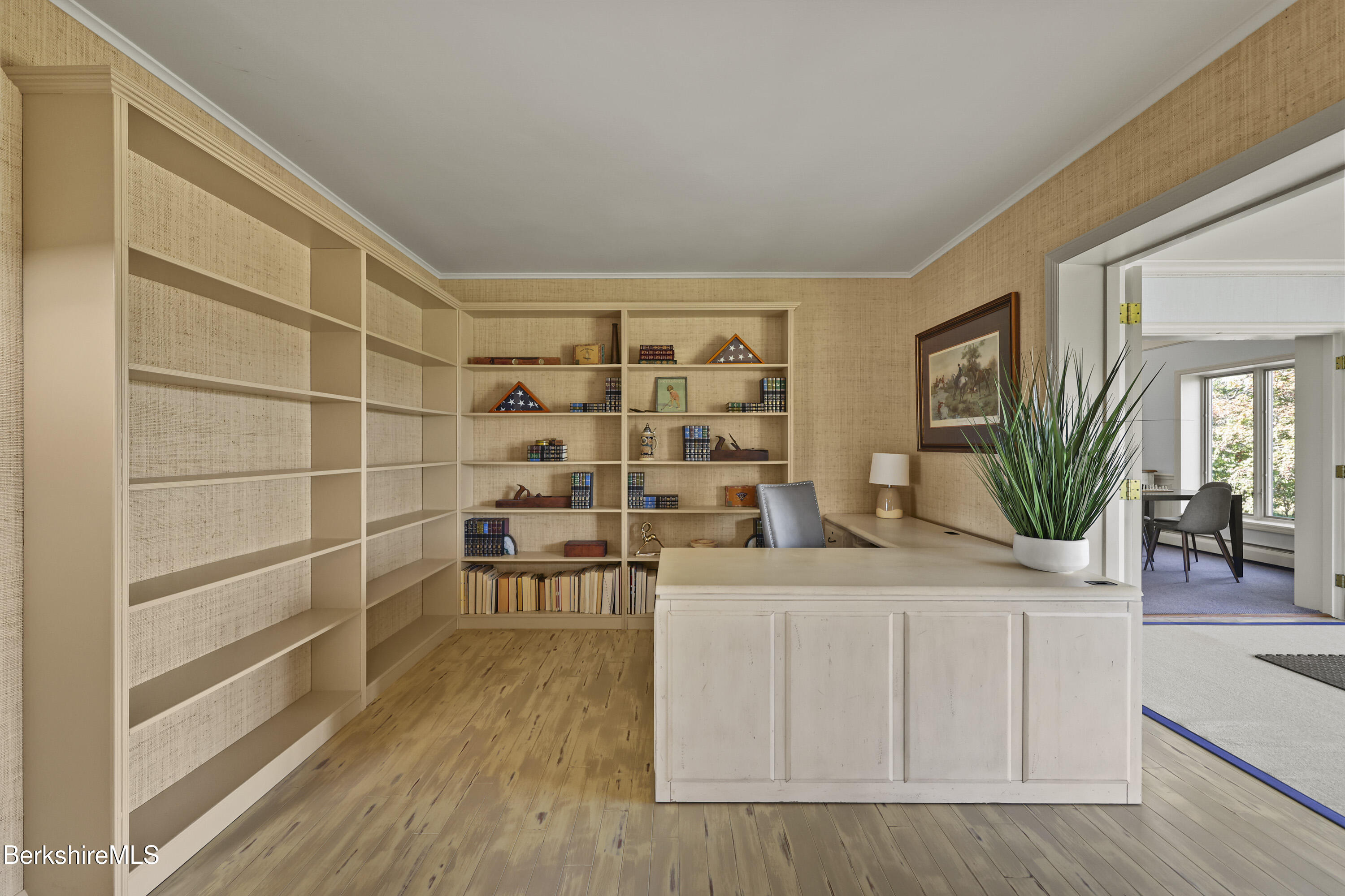 60 Old Cheshire Road Lanesborough, MA 01237 - Photo 28 of 81 a room with a wooden floor and furniture