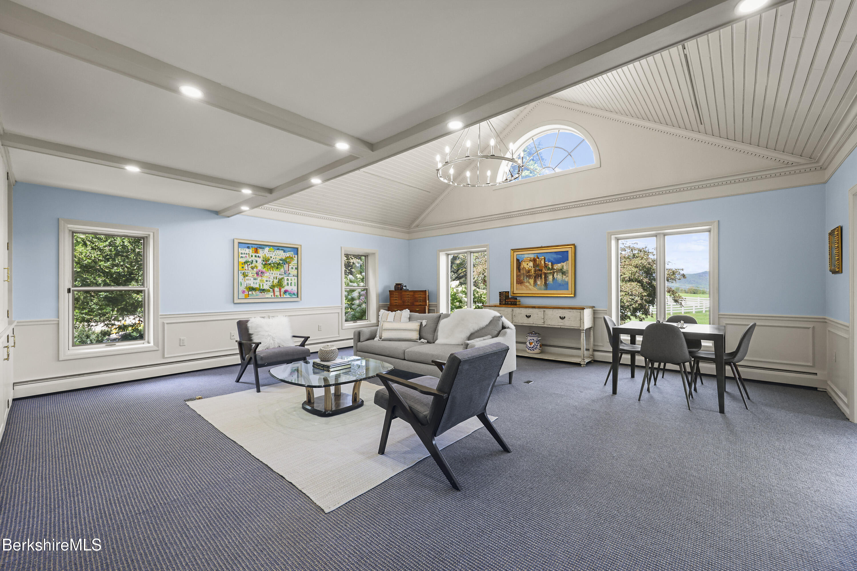 60 Old Cheshire Road Lanesborough, MA 01237 - Photo 33 of 81 a living room with furniture and a window