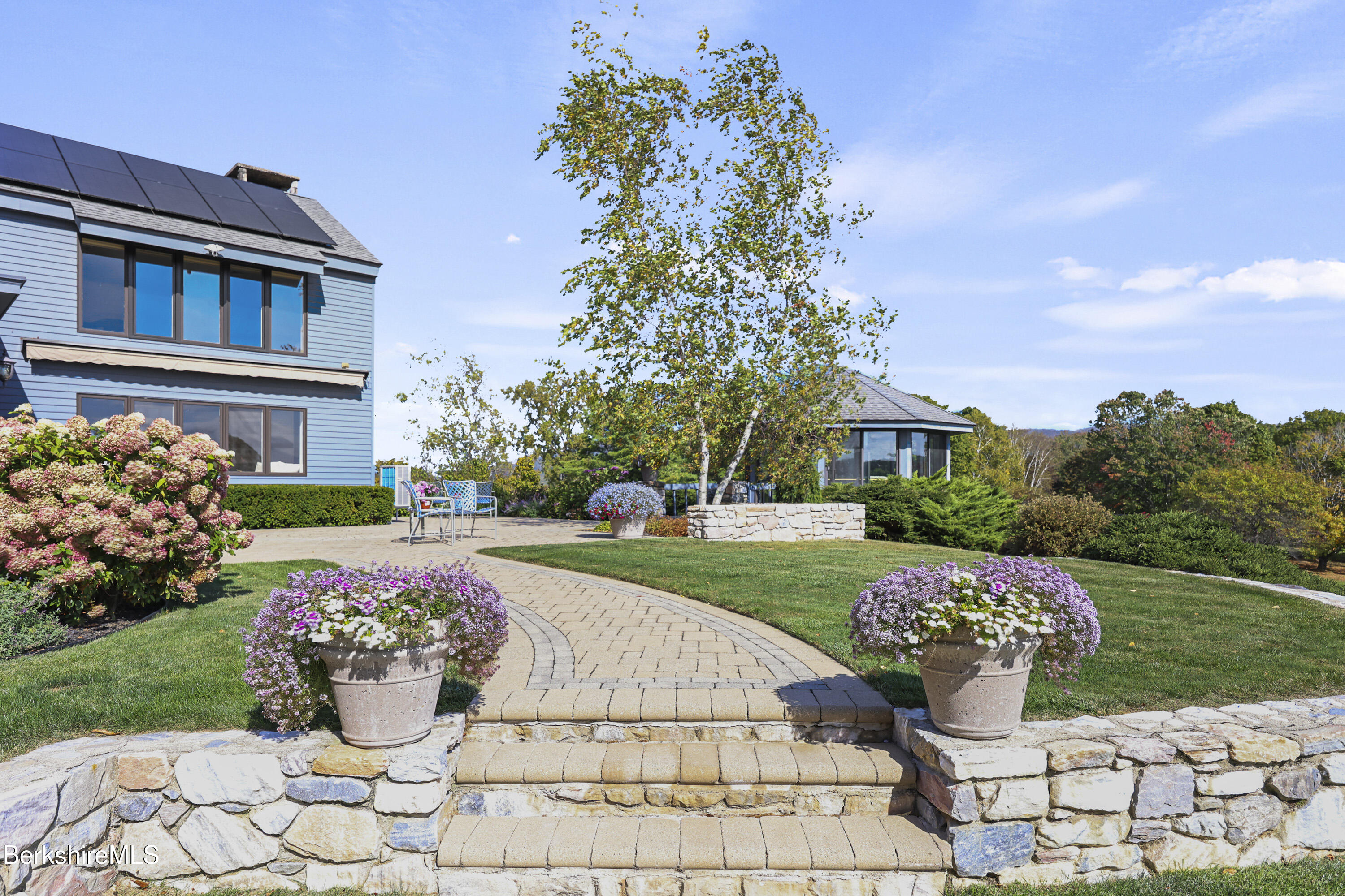 60 Old Cheshire Road Lanesborough, MA 01237 - Photo 71 of 81 a front view of a house with a garden