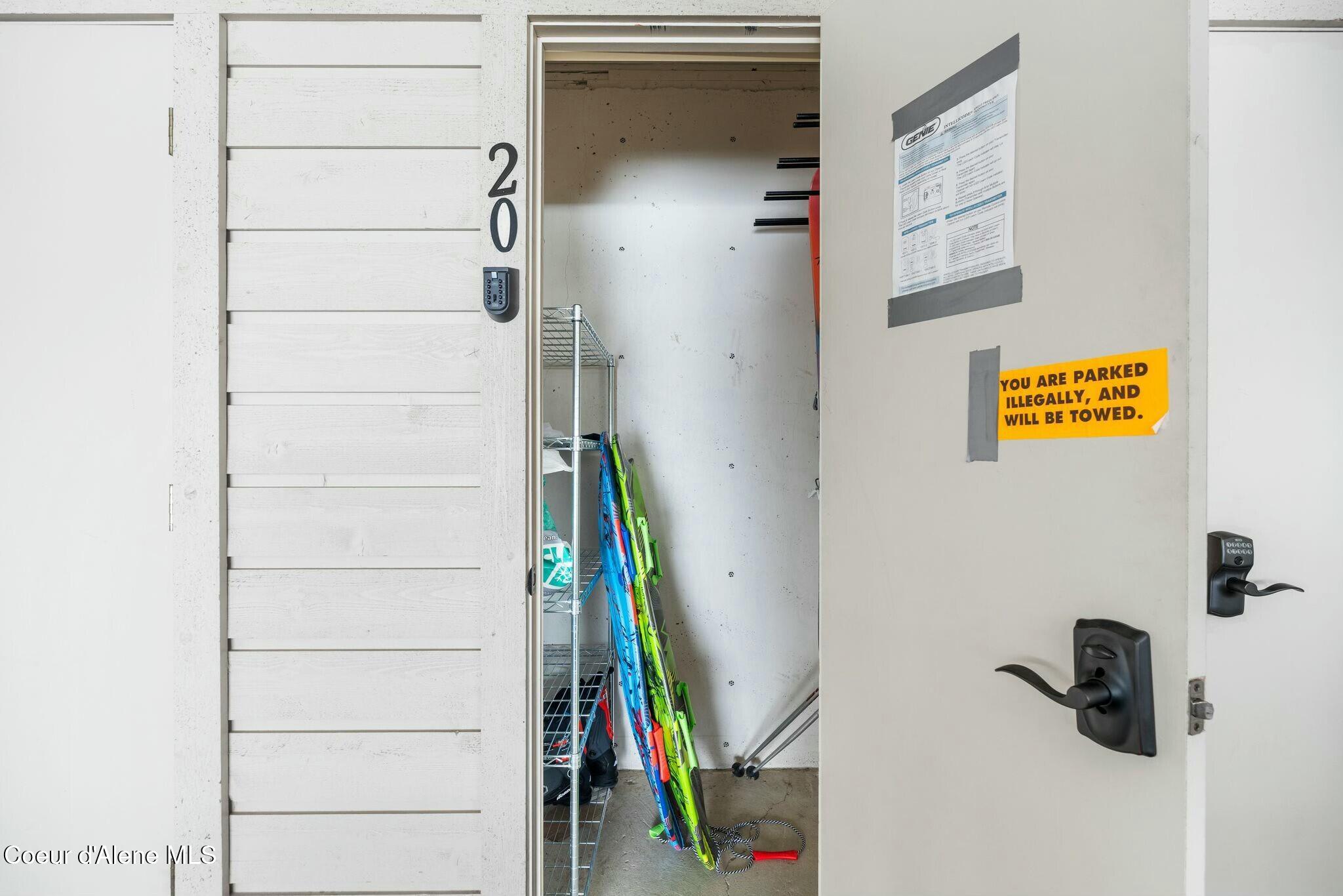 8754 Schweitzer Mountain Road, Unit 20 Sandpoint, ID 83864 - Photo 24 of 32 Large Onsite Private Locker
