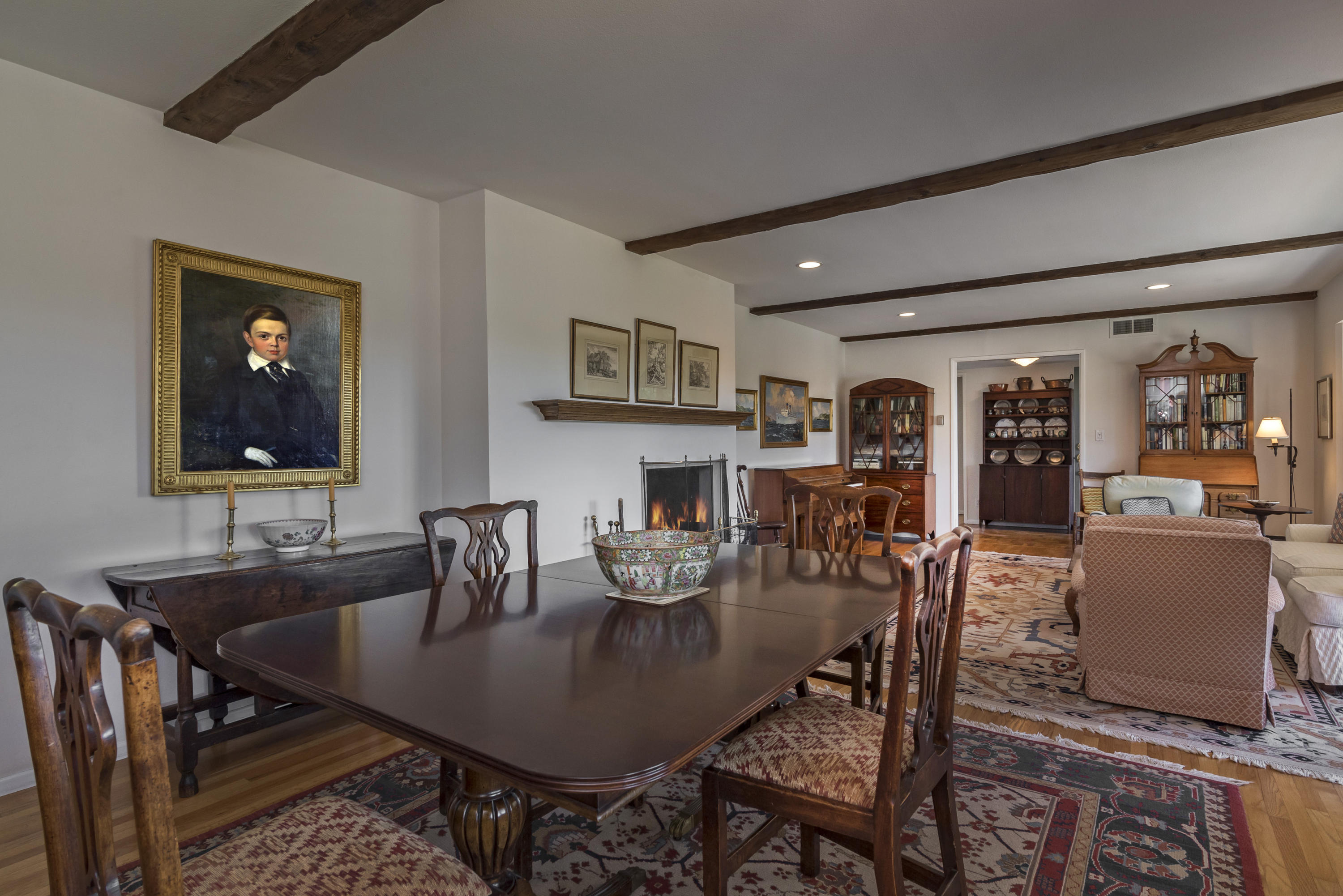 207 Alston Road Santa Barbara, CA 93108 - Photo 5 of 14 a dining room with furniture and window