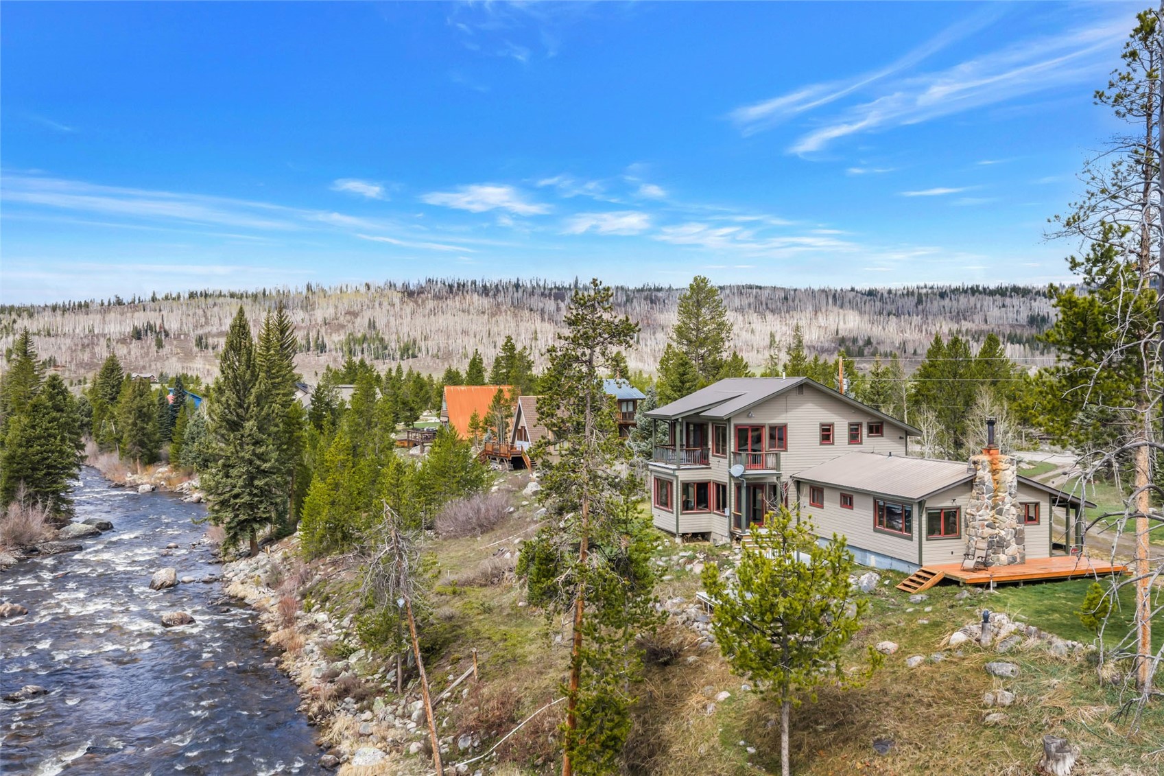 31405 Seedhouse Road Clark, CO 80428 - Photo 2 of 50 a view of a city with a building in the background