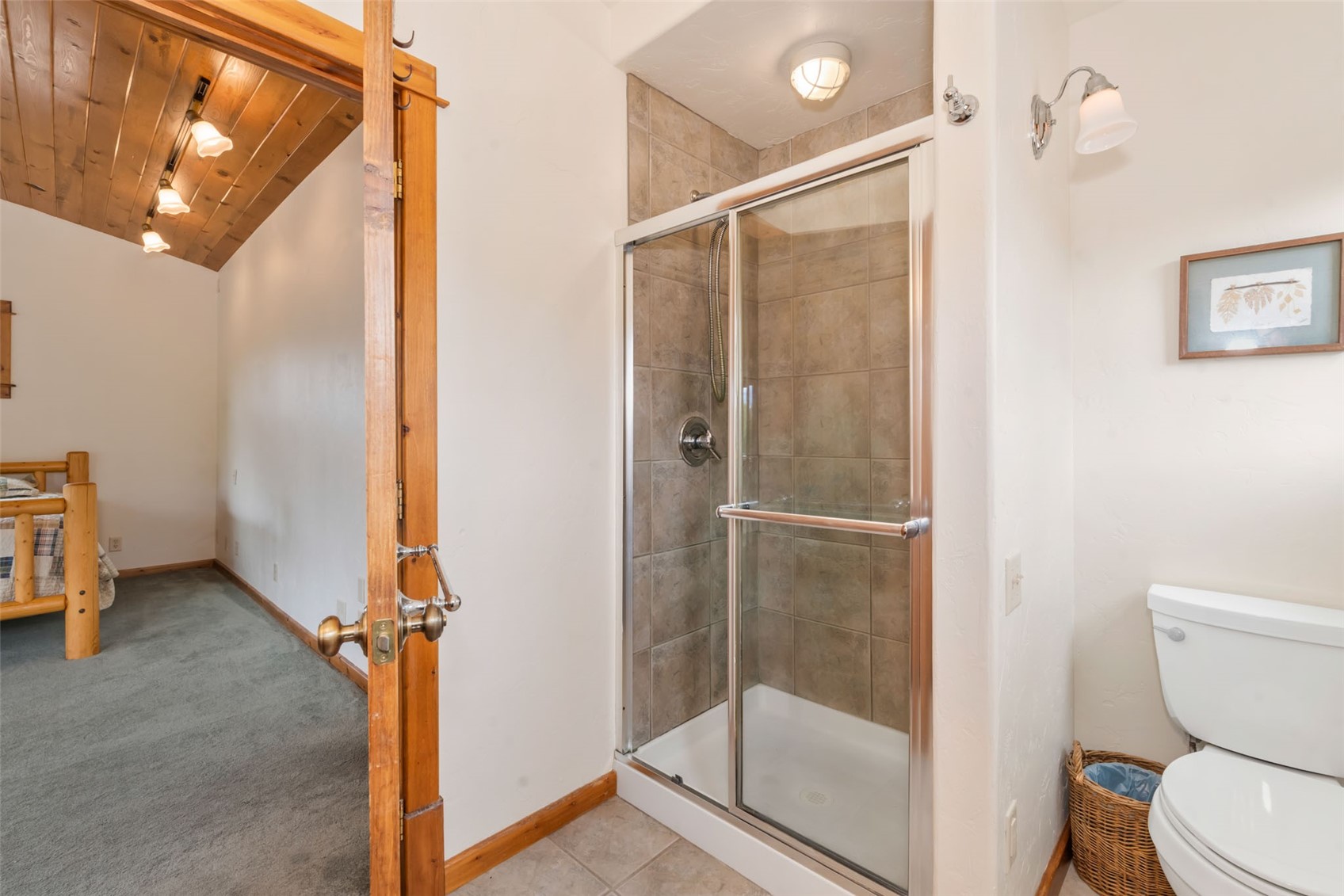 31405 Seedhouse Road Clark, CO 80428 - Photo 31 of 50 a bathroom with a shower and toilet
