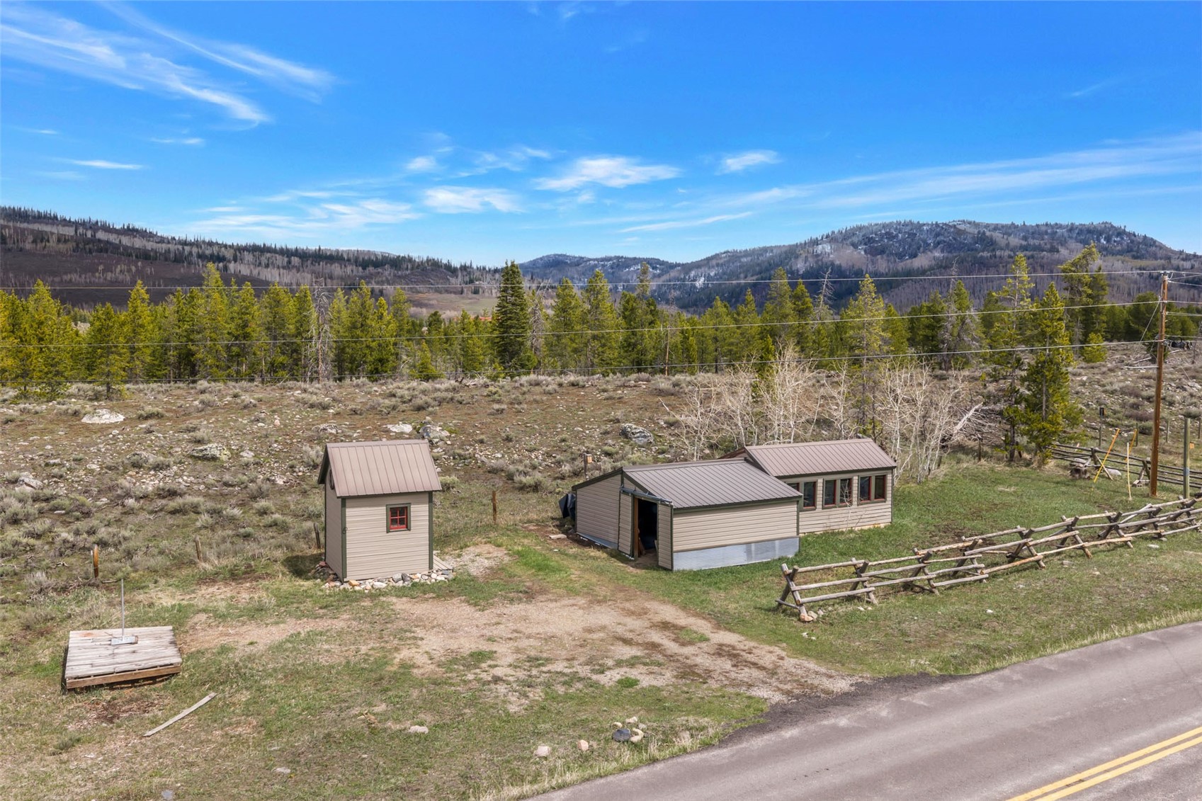 31405 Seedhouse Road Clark, CO 80428 - Photo 47 of 50 a view of a lake with a mountain view