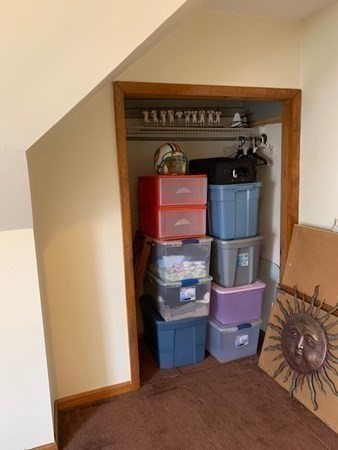27 Fulton Street Fall River, MA 02720 - Photo 17 of 41 a kitchen with a refrigerator and a stove