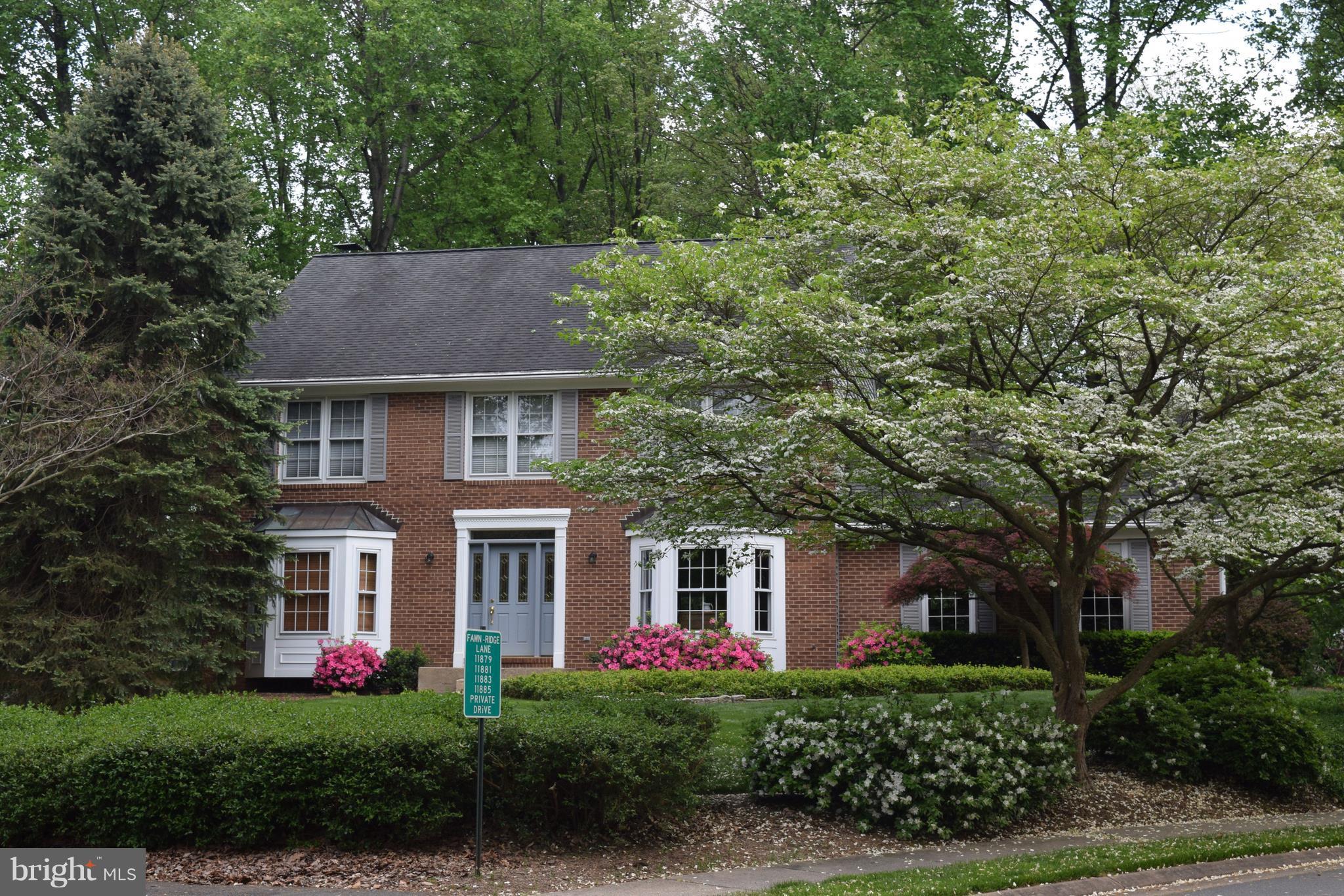 11887 Fawn Ridge Lane Reston, VA 20194 - Photo 26 of 27 Beautiful azaleas and a dogwood bloom in spring