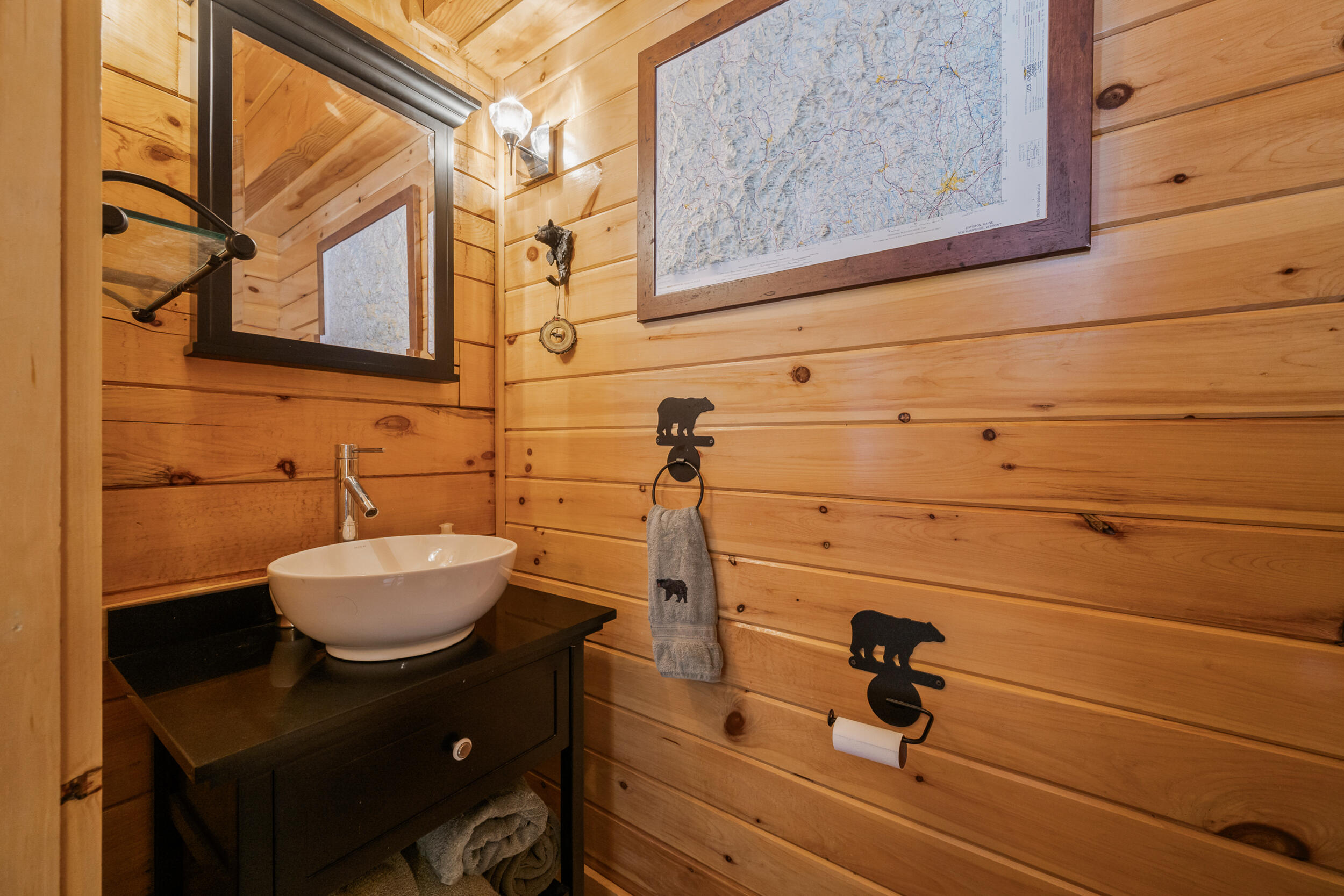 157 Kendall's Farm Trail Dallas Plt, ME 04970 - Photo 26 of 70 Half bath - Bedroom 1