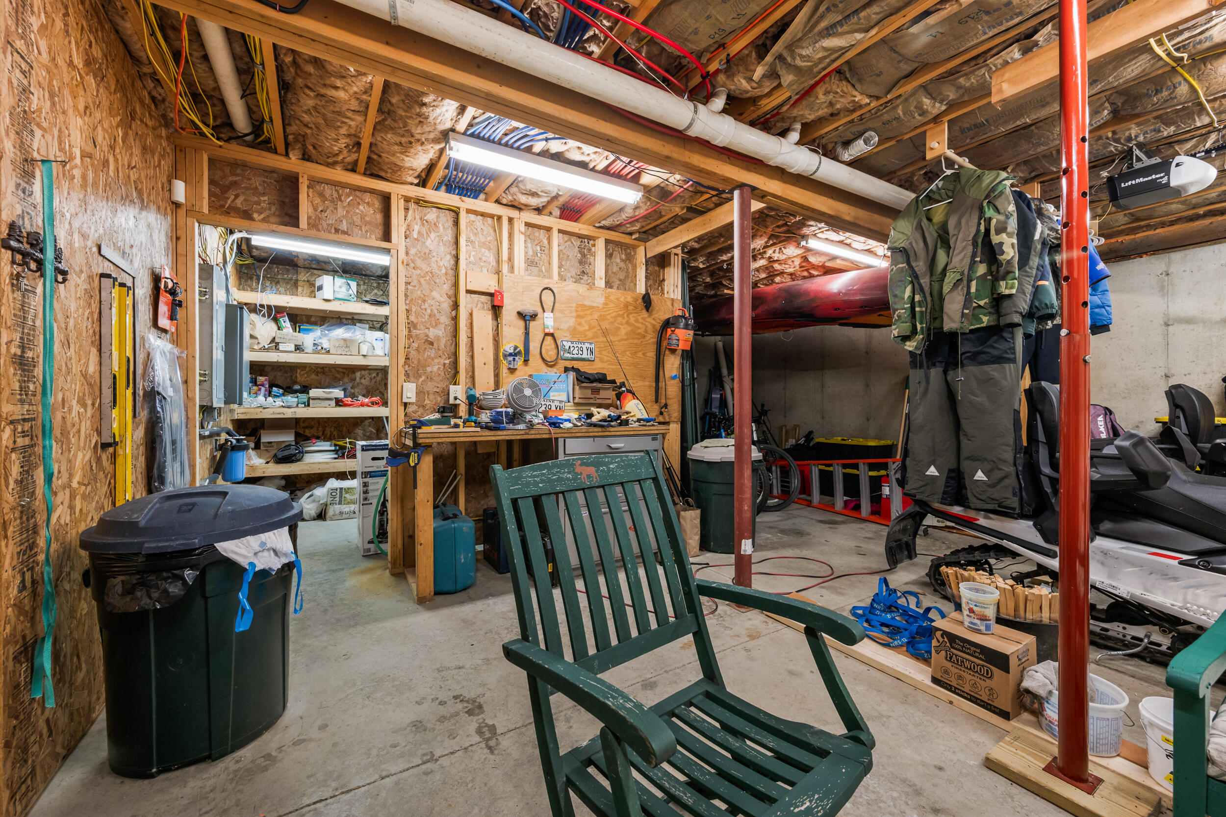 157 Kendall's Farm Trail Dallas Plt, ME 04970 - Photo 55 of 70 Looking Toward Mechanical