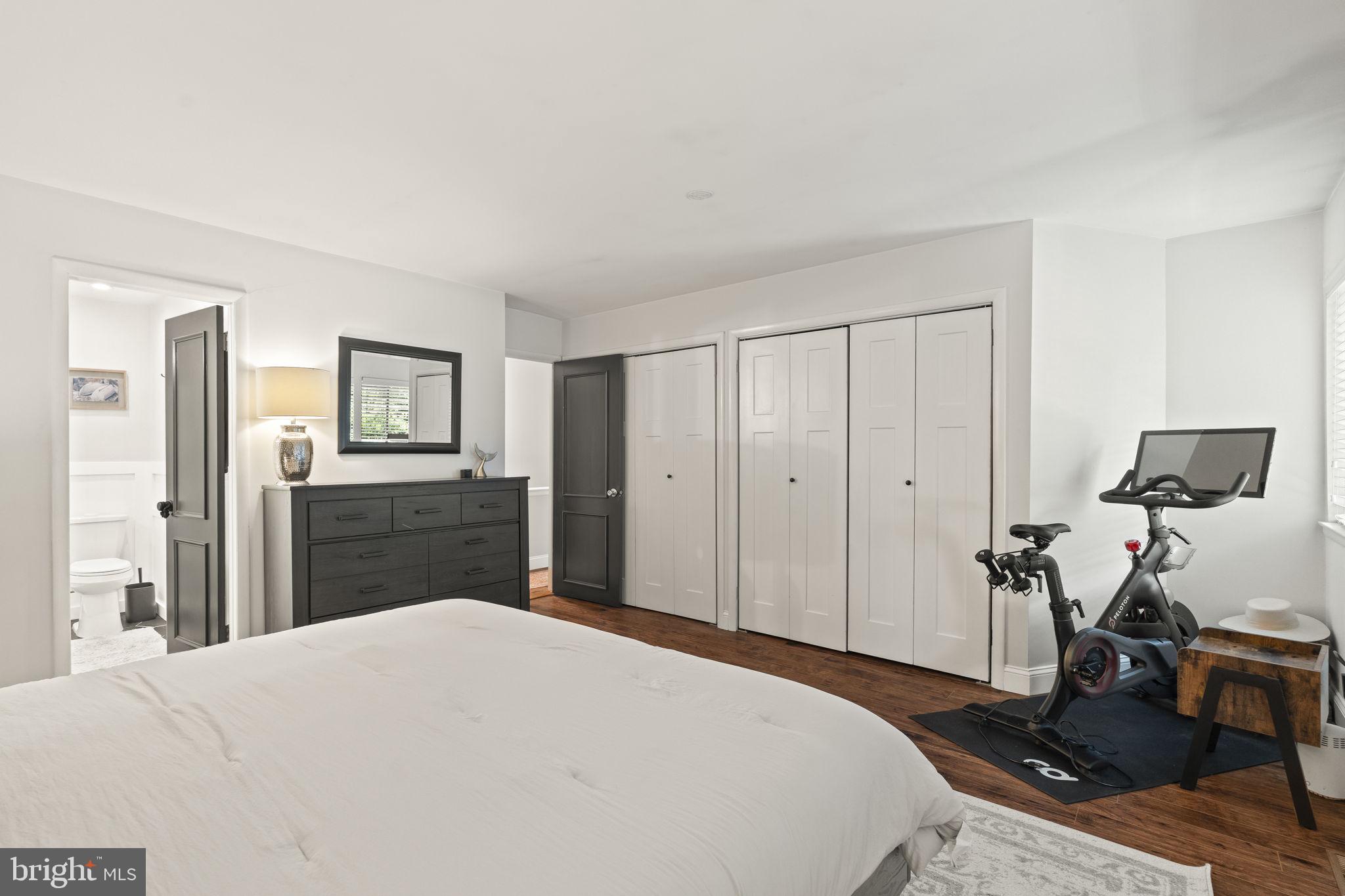 3508 San Rafael Court Springfield, PA 19064 - Photo 13 of 22 a bedroom with a bed and wooden floor