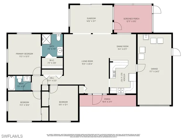 $334,000 | 1751 Lakeview Boulevard, North Fort Myers, FL 33903