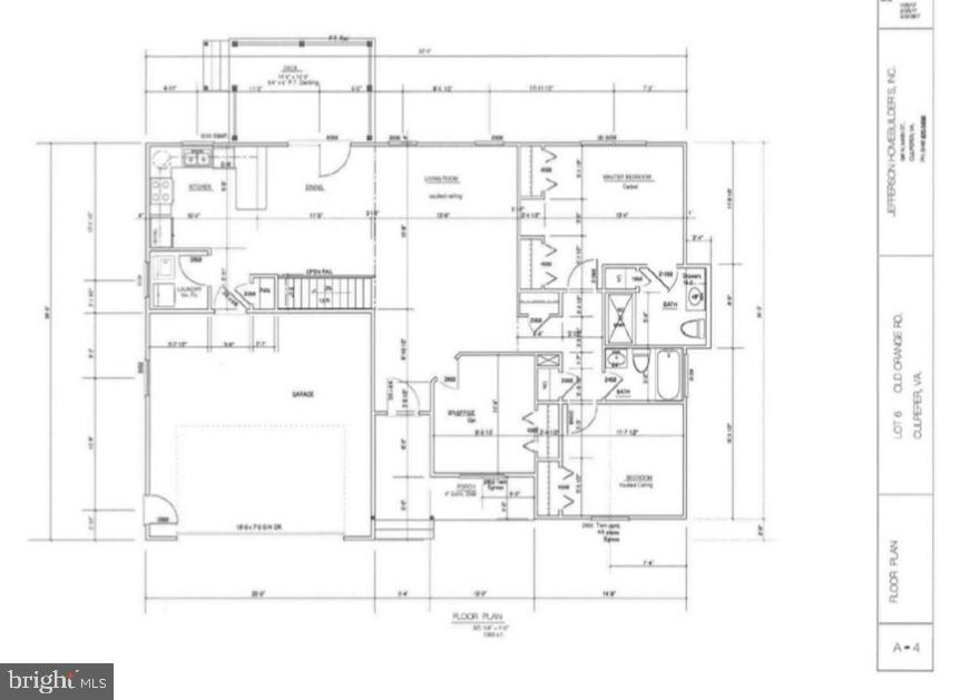 19719 Old Orange Road Culpeper, VA 22701 - Photo 42 of 43 floor plan