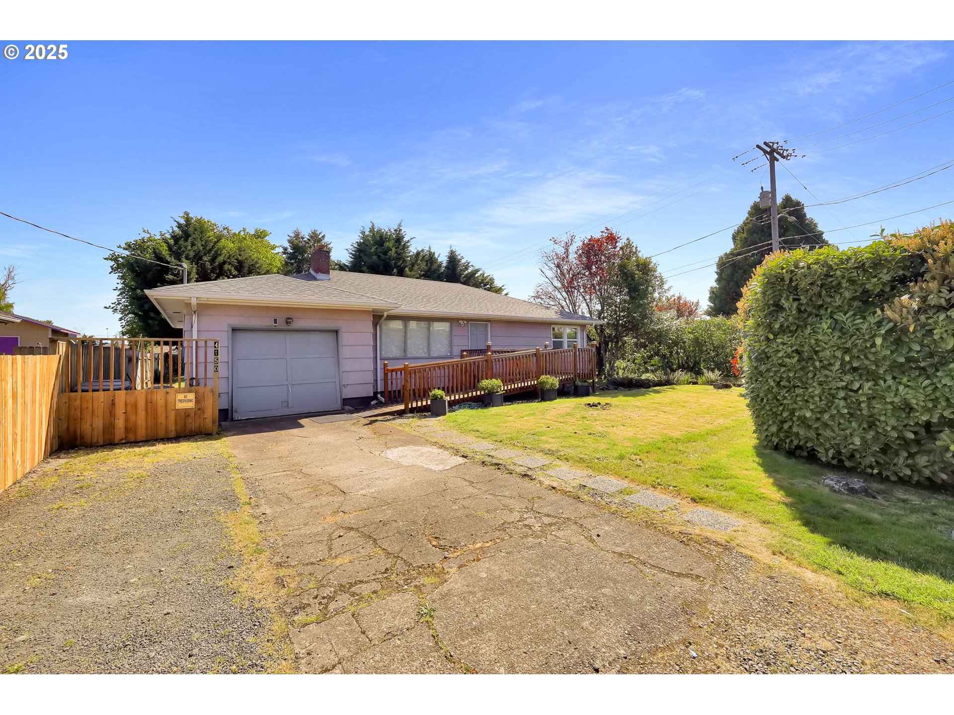 4150 Barger Drive Eugene, OR 97402 - Photo 2 of 28 a view of a house with pool and wooden fence