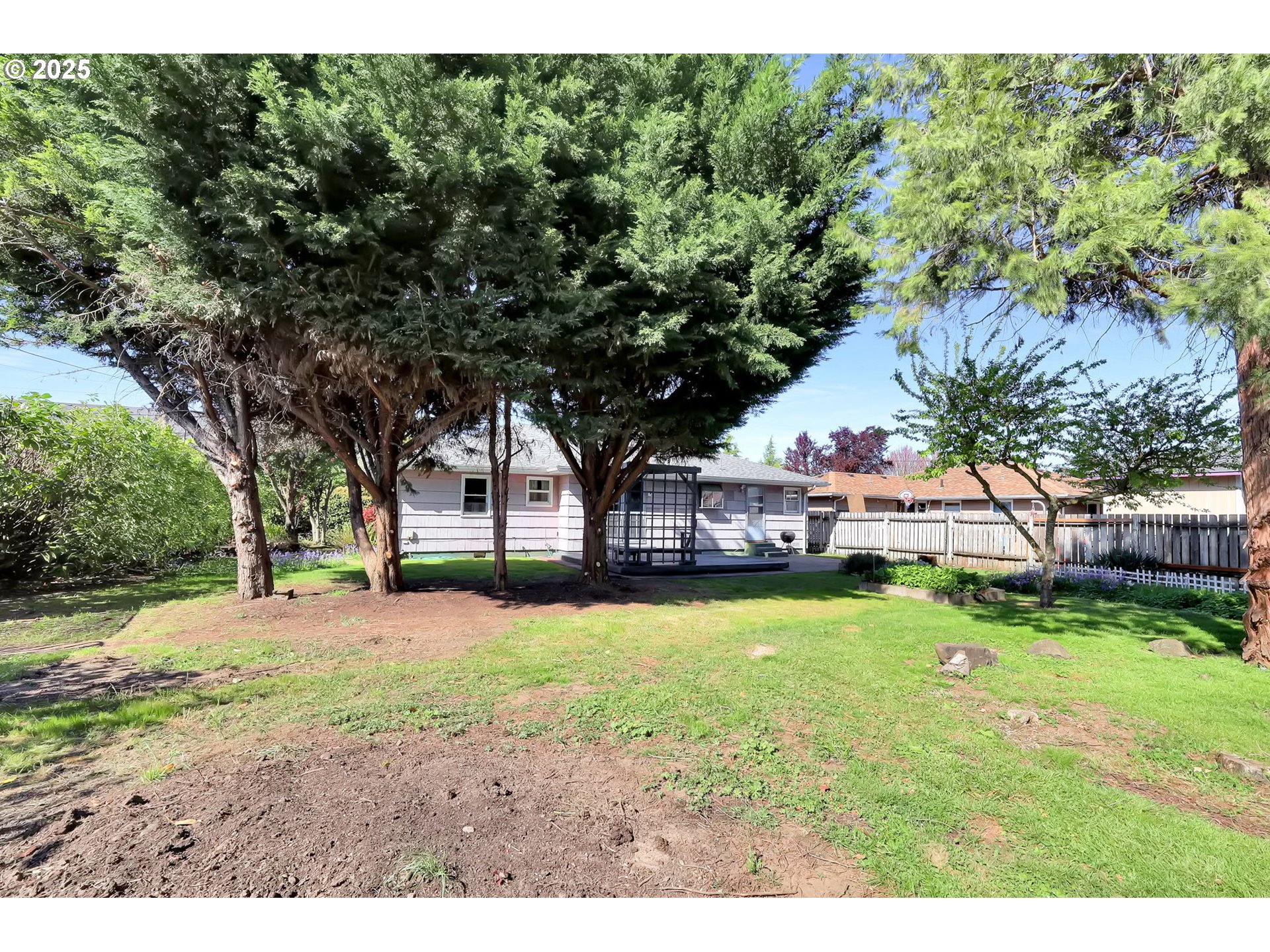 4150 Barger Drive Eugene, OR 97402 - Photo 24 of 28 a view of a yard with a tree