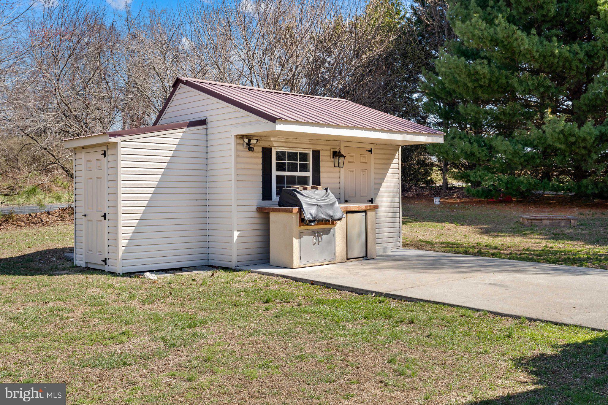 16 Ches Haven Road Earleville, MD 21919 - Photo 4 of 36 Shed with added storage and and built in grill!