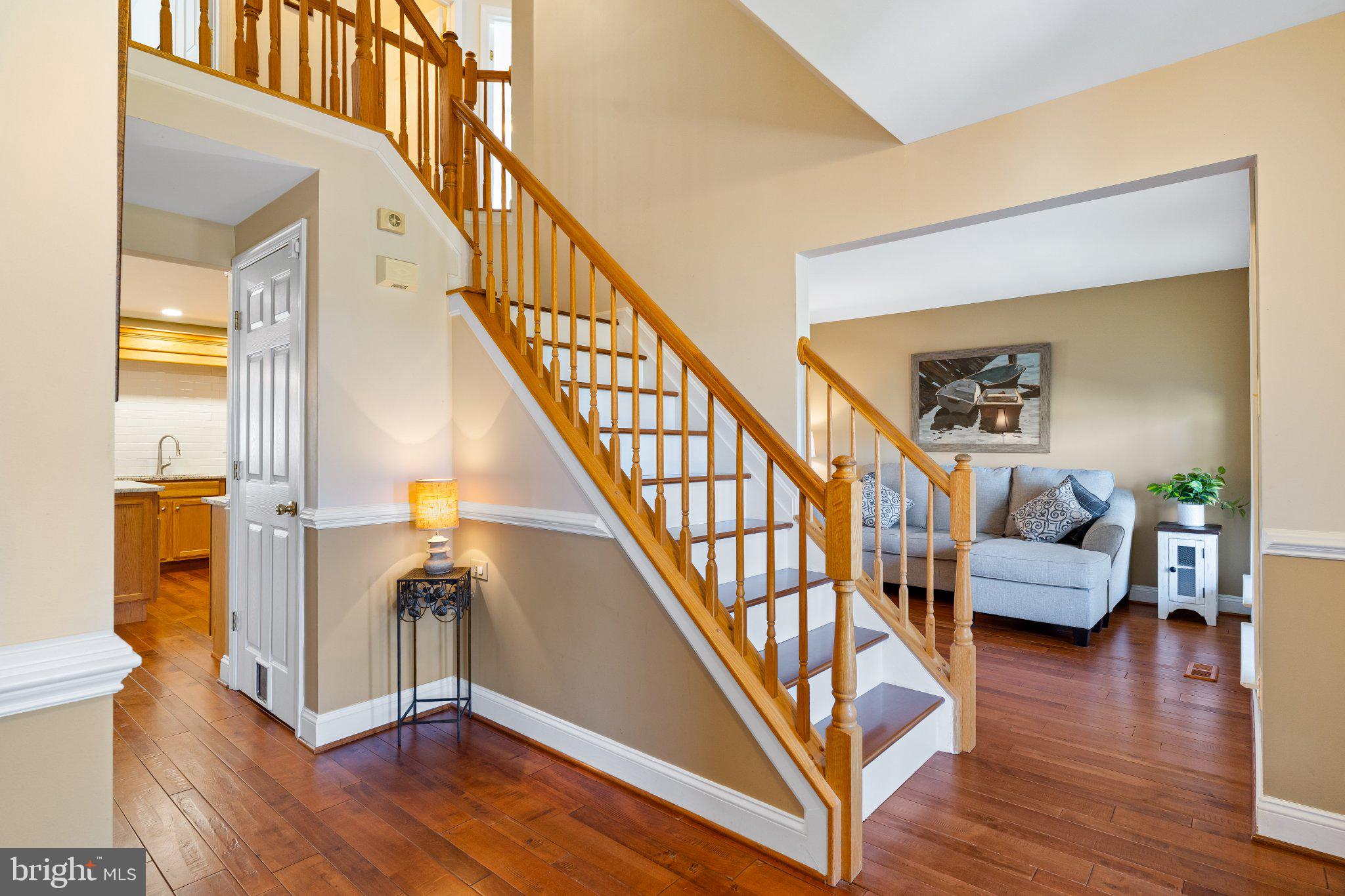 16 Ches Haven Road Earleville, MD 21919 - Photo 5 of 36 Entry foyer with hardwood and open feel