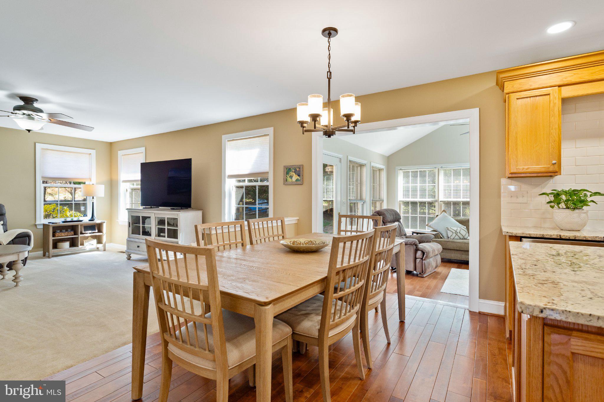 16 Ches Haven Road Earleville, MD 21919 - Photo 10 of 36 Kitchen dining area with natural light