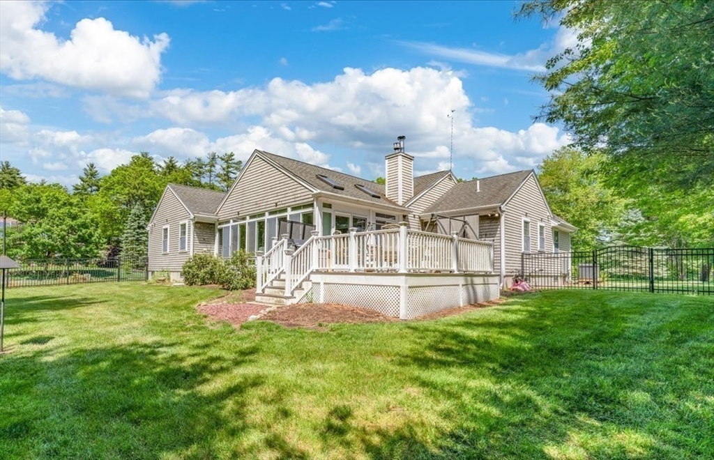 39 Waterfall Road Acushnet, MA 02743 - Photo 27 of 32 a view of a house with a big yard and large trees