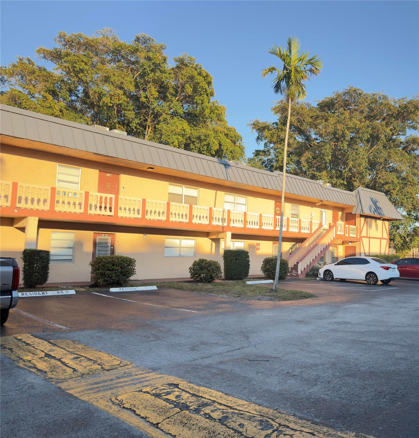 a view of a street with a road