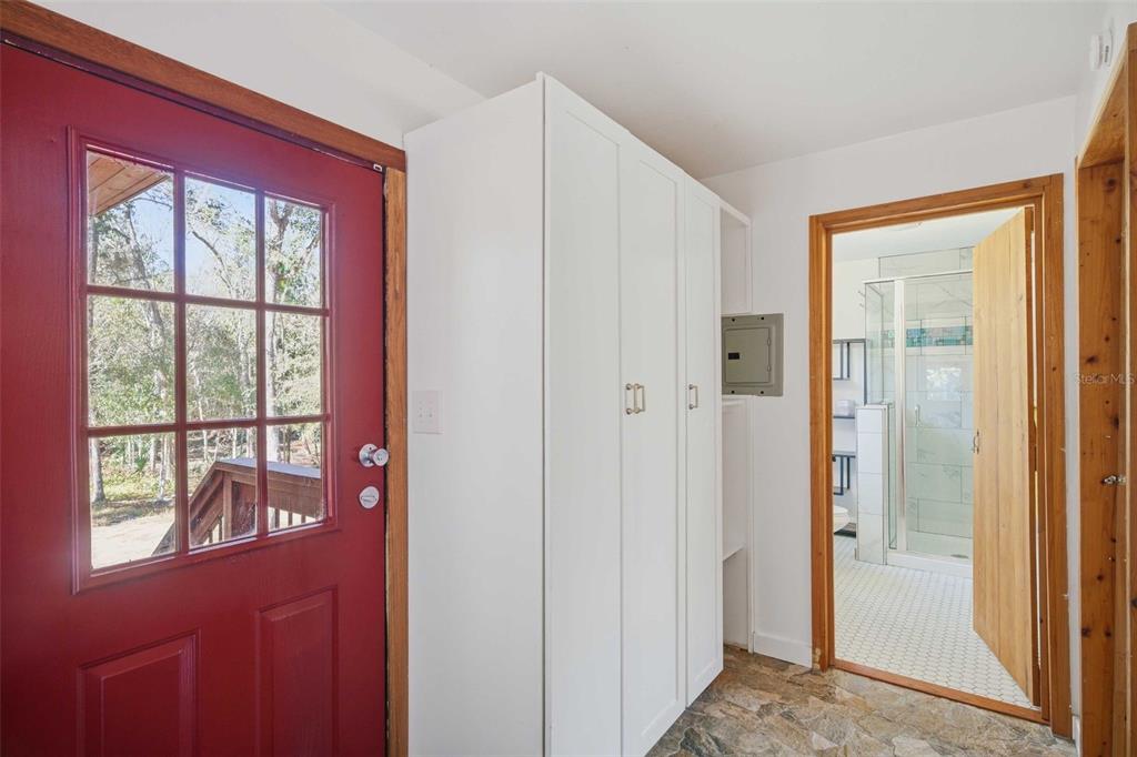 3490 Southeast 193rd Place Yankeetown, FL 34498 - Photo 11 of 71 a view of hallway with windows and entryway
