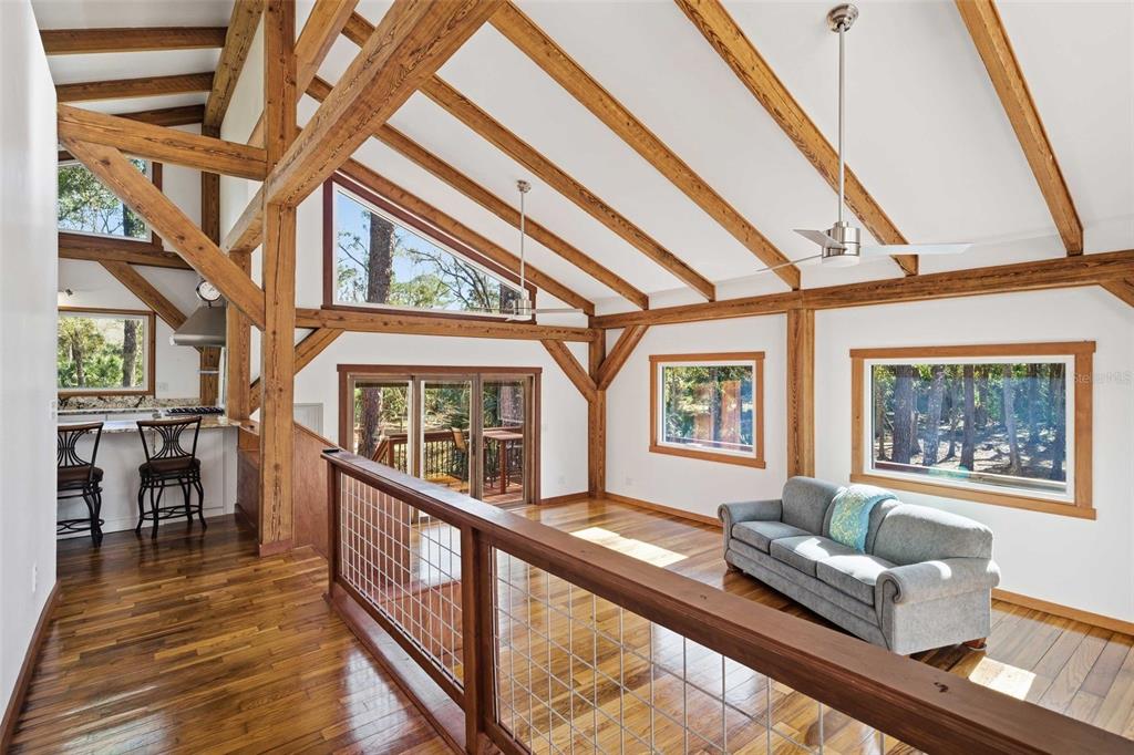 3490 Southeast 193rd Place Yankeetown, FL 34498 - Photo 19 of 71 a living room with furniture and a wooden floor