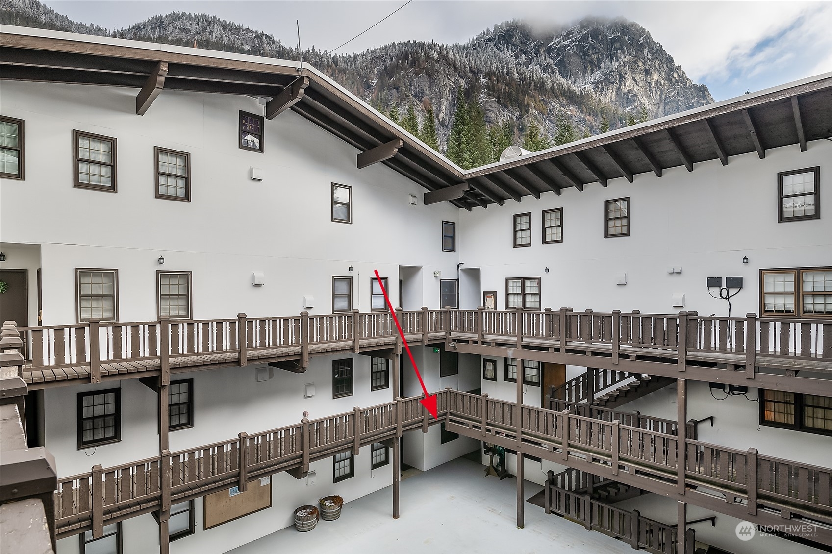 17800 Alpental Access Road, Unit 1114 Snoqualmie Pass, WA 98068 - Photo 15 of 21 a view of a house with roof deck