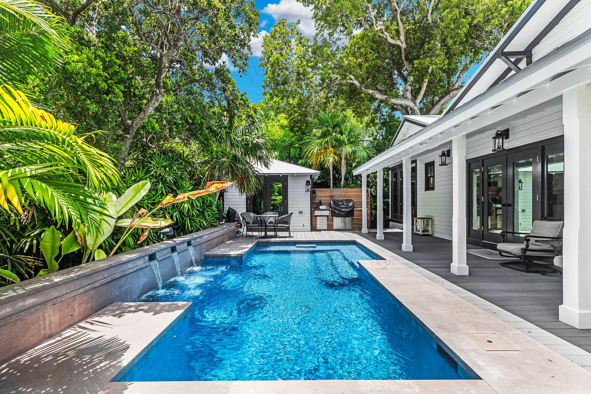 1227 Washington Street Key West, FL 33040 - Photo 4 of 36 Pool / Outdoor Kitchen