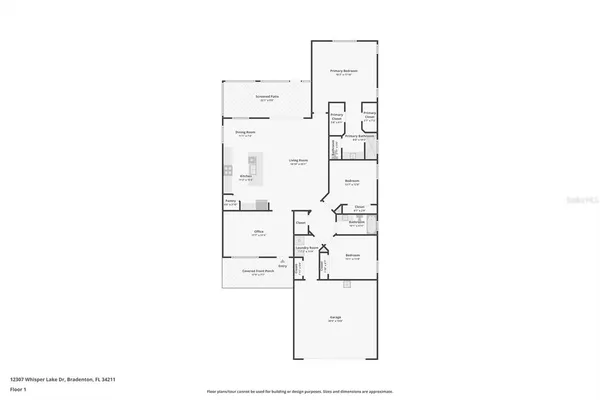 $479,000 | 12307 Whisper Lake Drive, Bradenton, FL 34211