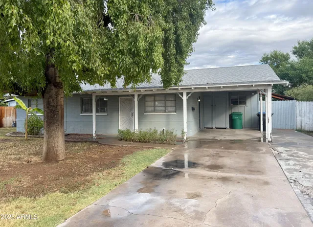 front view of a house with a porch