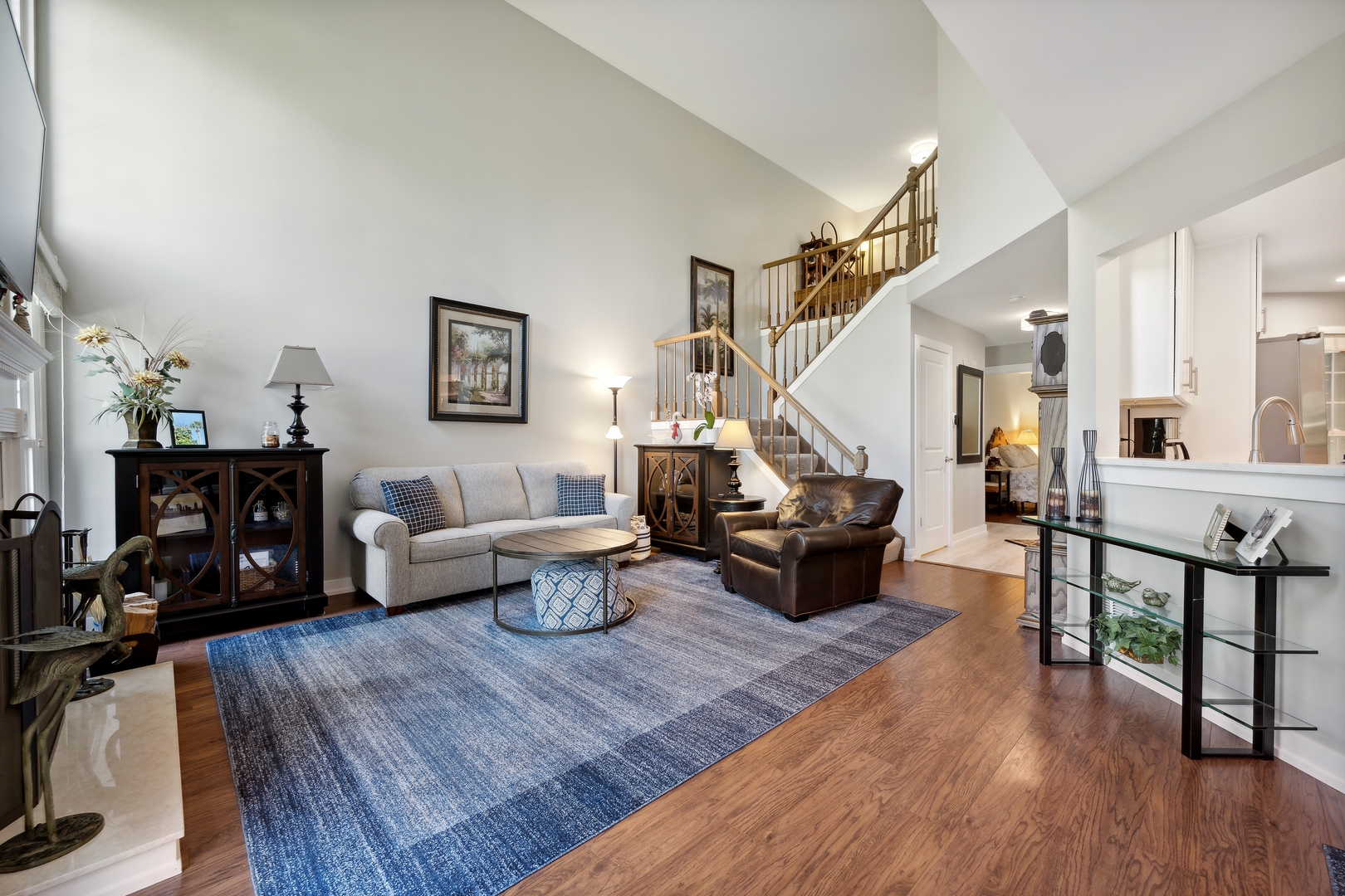 27W204 Chelsea Circle Winfield, IL 60190 - Photo 12 of 30 a living room with furniture and wooden floor