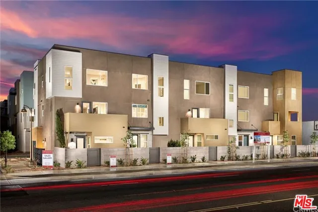 a view of hall with living room