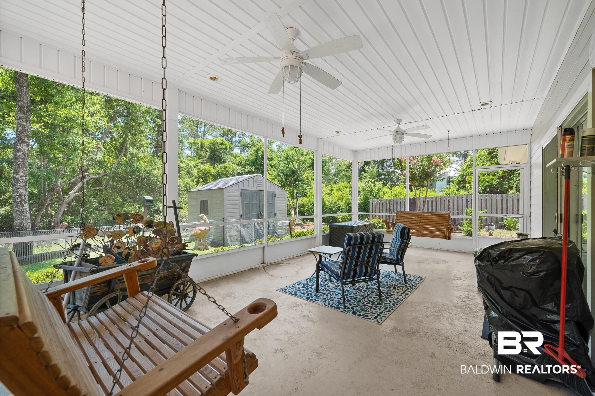 26664 Harbor Ridge Drive Orange Beach, AL 36561 - Photo 25 of 38 Screened/Covered Porch