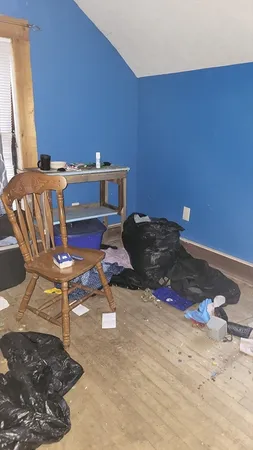 a workspace with furniture