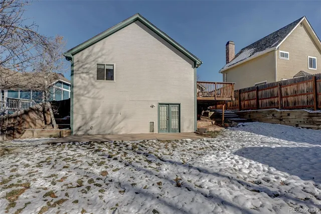 a view of covered with snow