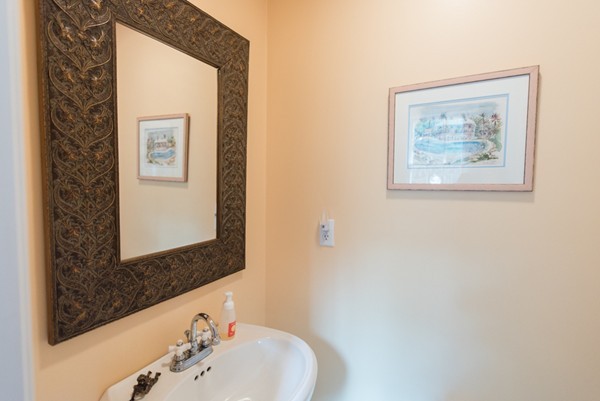 108 Flint Farm Road Middleton, MA 01949 - Photo 14 of 30 a bathroom with a sink and a mirror