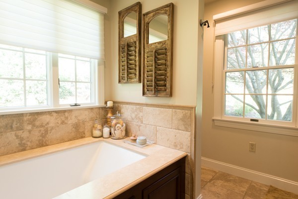 108 Flint Farm Road Middleton, MA 01949 - Photo 17 of 30 a bathroom with a sink and a bathtub