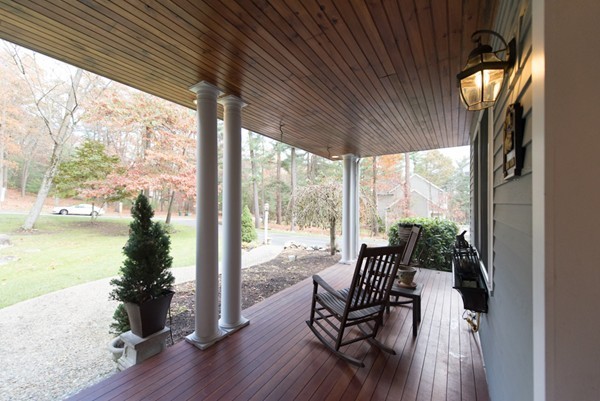 108 Flint Farm Road Middleton, MA 01949 - Photo 3 of 30 a view of balcony with furniture and wooden floor