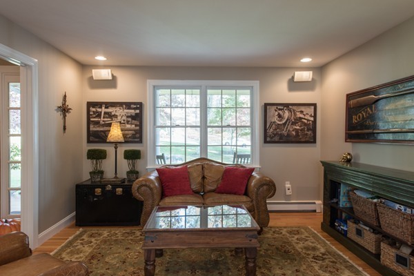 108 Flint Farm Road Middleton, MA 01949 - Photo 6 of 30 a living room with furniture a flat screen tv and a window