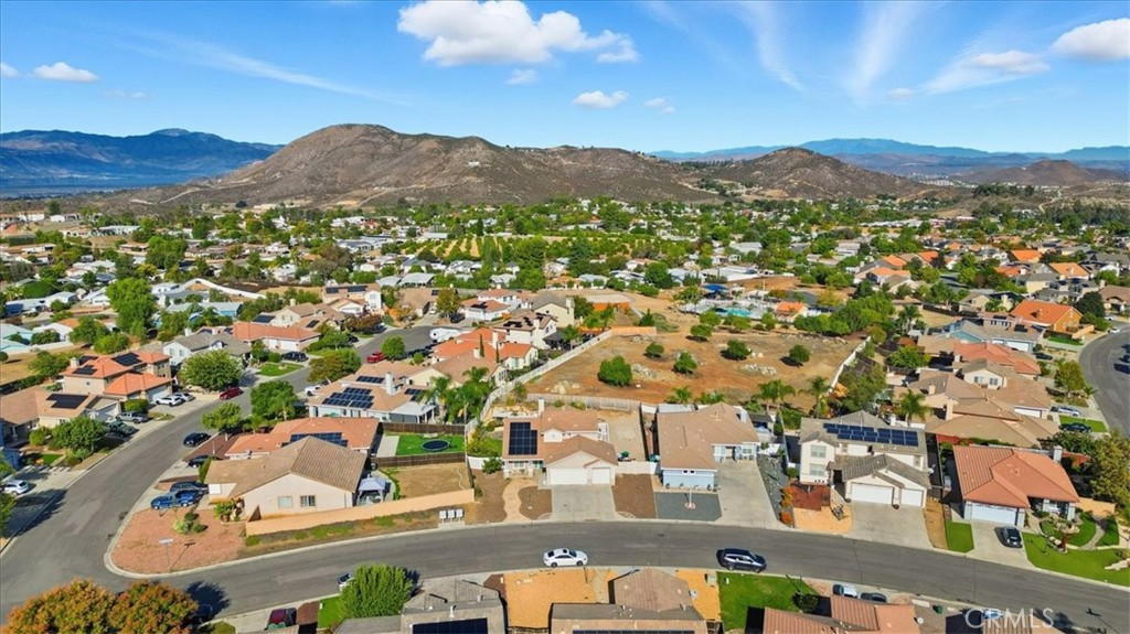 24884 Butterchurn Road Wildomar, CA 92595 - Photo 39 of 43 a view of a city with a mountain